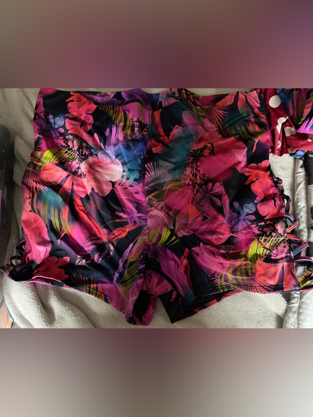 Torrid Floral Swim Shorts